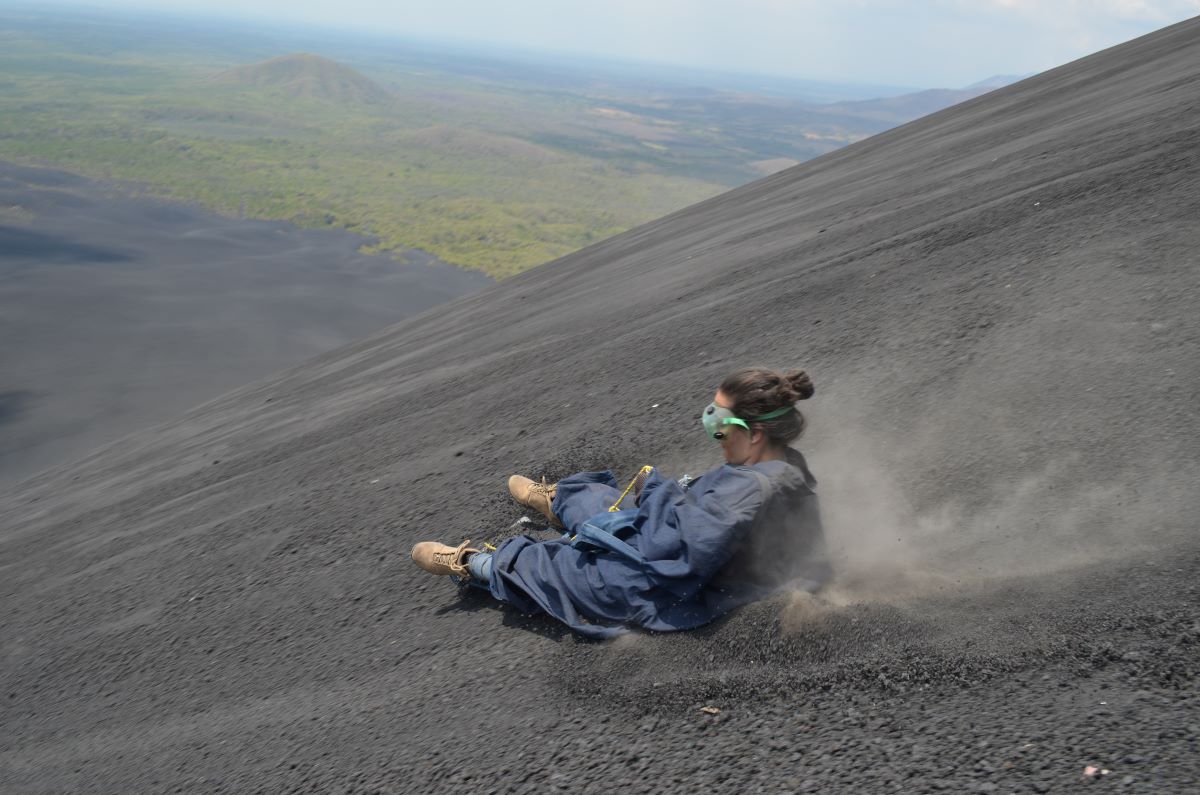 Cerro Negro Volcano Board Title